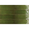 Керамогранит 15x5 8мм 30675 Fango Green Gloss глянцевая Equipe Ceramicas