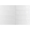Керамогранит 15x5 8мм 30684 Fango Blanc Gloss глянцевая Equipe Ceramicas