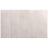 Керамогранит 19x6 7.5мм 32338 Bohemian Cotton глянцевая Equipe Ceramicas