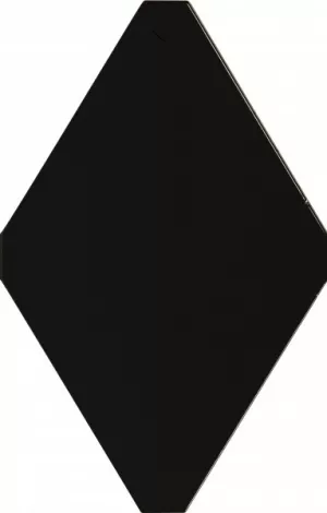Плитка Cobsa настенная 28x18 MILAN FLAT BLACK плоский глянцевая черный