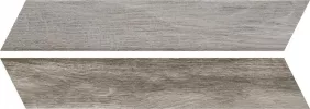 Плитка Rondine напольная 41x8 VNTG CENDRE CHEVRON сатинированная светло-серый