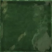 Плитка Cevica настенная 15x15 PLUS ESMERALDA CRAQUELE глянцевая зеленый