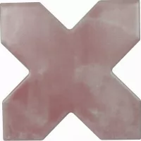 Плитка Cevica напольная 13x13 BECOLORS CROSS CORAL матовая розовый