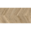Плитка керамогранит Delacora 120x60 Chevron Light D120251M Walnut Матовая карвинг