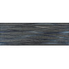Плитка Ceramiche Brennero декор 75x25 Dec. Onde iron матовая черный