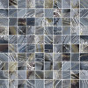 Плитка Ceramiche Brennero мозаика керамогранит 30x30 Mosaico legend blu глянцевая синий