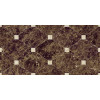 Плитка 50x25 Crema Marfil crown marron настенная глянцевая коричневый Navarti