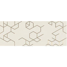 Керамическая плитка Azulev Dec. Polygon marfil 65x25
