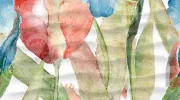 Плитка настенная Ceradim 45x25 декор Dec Panno C КПН16C Tulip глянцевая глазурованная