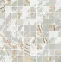 Плитка Ceramiche Brennero мозаика керамогранит 30x30 Mosaico Nebulosa mix grey лаппатированная серый
