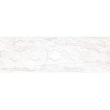 Плитка 75x25 Ceramika Konskie Brennero White Hexagon