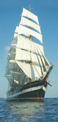 Плитка настенная Cerrol 125x60 панно Tall Ship Ship 5пл Porto глянцевая глазурованная