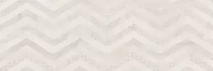 Плитка настенная Cersanit 75x25 декорированная бежевый VNU011D Shevron матовая глазурованная