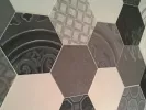 Настенная плитка Vodevil Grey 17,5x17,5 - Cifre