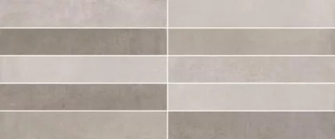 Настенная плитка Tesel Solid White Mix 25x60 - Cifre