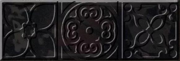 Декор Decor Altair Black 10x30,5 - Cifre
