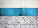Настенная плитка Decor Montblanc Blue 20x50 - Cifre