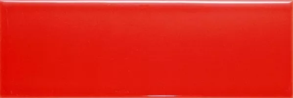 Настенная плитка Liso Rojo Mate 10x30 - Dar Ceramics