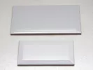 Керамическая плитка (кабанчик) Biselado Blanco Brillo 7,5x15 см