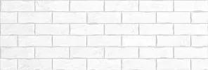 Плитка настенная Delacora 75x25 White WT15BRC00 Brick Матовая