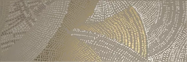 Плитка Domino декор 60x20 Dec. Diamond draw olive gold глянцевая коричневый