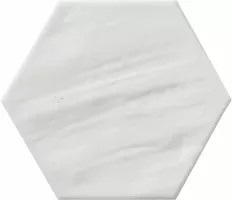 Плитка Ecoceramic универсальная керамогранит 24x20 EC.M.Chiara blanco hex