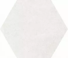Плитка Equipe керамогранит 20x17 Hexatile Cement White матовая