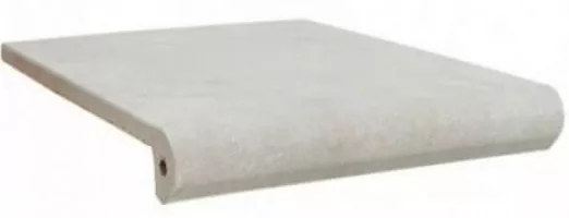 Клинкерная ступень фронтальная флорентинер Manhattan White Exagres 245x330x40/10 мм