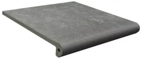 Клинкерная ступень фронтальная флорентинер Stone Gris Exagres 330x330x30/10 мм