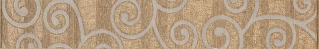 Плитка настенная Fanal 60x10 бордюр List Ebano Textile глянцевая глазурованная