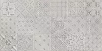 Плитка Керлайф декор 63x32 Декор Luce Collage Perla матовая серый