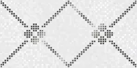 Плитка Керлайф декор 63x32 Декор PIXEL BLANCO 1c глянцевая белый