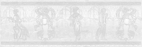 Плитка настенная Laparet 60x20 декор Олимп серый 17-03-06-660 Мармара глянцевая глазурованная