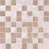 Плитка настенная Laparet 30x30 мозаика коричневый+бежевый Envy матовая глазурованная