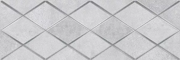 Плитка настенная Laparet 60x20 декор Attimo тёмно-серый 17-05-07-1180-0 Mizar матовая глазурованная