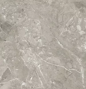 Плитка напольная керамогранит Laparet 60x60 серый Romano Grey полированная глазурованная