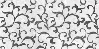 Плитка настенная Laparet 50x25 декор серый Morgan глянцевая глазурованная