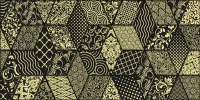 Плитка настенная Laparet 60x30 декор Bomond чёрный Tabu матовая глазурованная