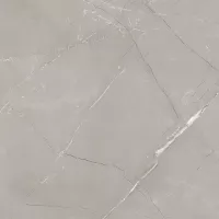 Плитка напольная керамогранит Laparet 60x60 серый Vitrum Grigio полированная глазурованная