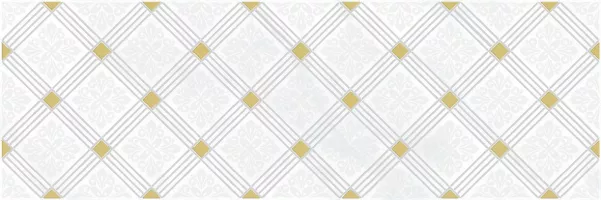 Плитка настенная Laparet 60x20 декор белый Royal глянцевая глазурованная