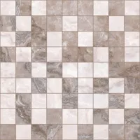 Плитка настенная Laparet 30x30 мозаика коричневый+бежевый Marmo глянцевая глазурованная