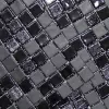 Стеклянная мозаика Moondance Negro 31,6x31,6 - Mosavit