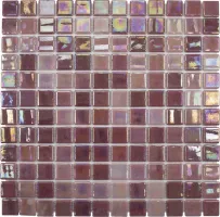 Стеклянная мозаика Acquaris Carmin 31,6x31,6 - Mosavit