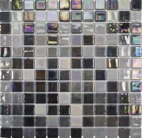 Стеклянная мозаика Acquaris Grey 31,6x31,6 - Mosavit