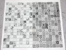 Стеклянная мозаика Graphic Moma 31,6x31,6 - Mosavit