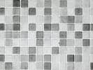Стеклянная мозаика Graphic Riviere Gris 31,6x31,6 - Mosavit