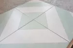 Напольная плитка (керамогранит) Diagonals sage 22,3x22,3 - Pamesa