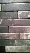 Настенная плитка (керамогранит) Brickwall Grafito 7x28 - Pamesa