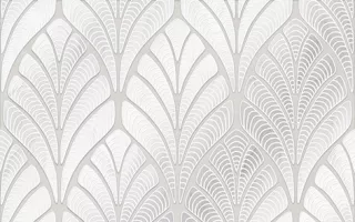 Плитка настенная Шахтинская Плитка 40x25 декор серый 01 Лилит матовая глазурованная