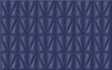 Плитка настенная Шахтинская Плитка 40x25 синяя 02 Конфетти матовая глазурованная